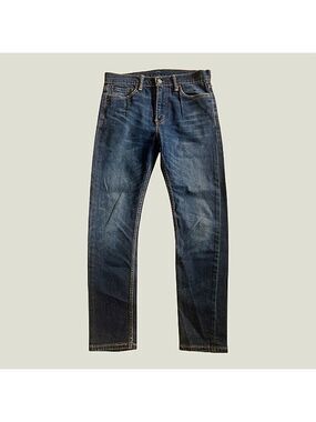 Classic Levi Strauss 510 Straight Leg Blue Jeans